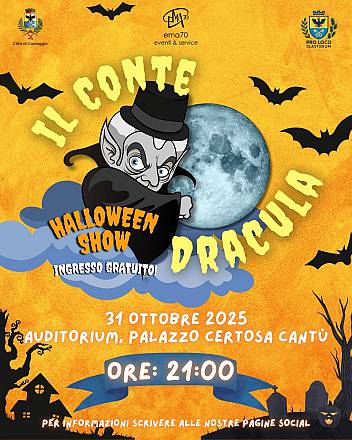 Il conte dracula - halloween show